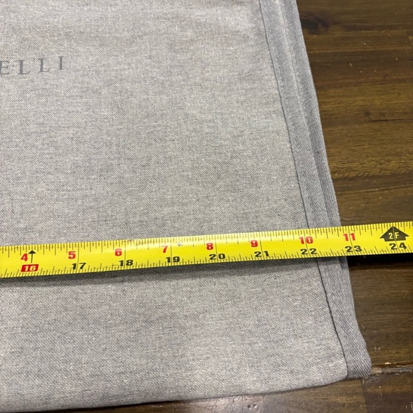 Brunello Cucinelli Gray Garment Bag Travel Sleeve Protective Folding Suit Dress - Picture 2 of 7